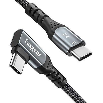 Fasgear USB C to USB C Cable, 3ft/1m, Black - color: Black, size: 3 ft