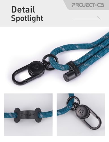 Cell Phone Lanyard 1,Phone Tether Tab 2,Phone Crossbody Strap,Lanyards for Around the Neck,Adjustable Phone Strap(Slate Blue-B) - color: Slate Blue-b