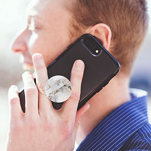 6 Pack Cellphone Phone Grip and Smartphones Stand, Cell Phone Expanding Holder for Phone - Blue Green Black Rose Gold Marble, ZSo017