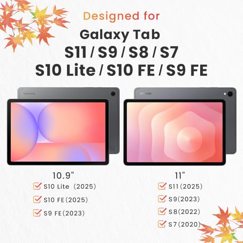 BELLEMOND Magnetic Paper Screen Protector for Samsung Galaxy Tab S11/S10 FE - size: S10 FE / S9 FE / S9 / S8 / S7 (11 inch)
