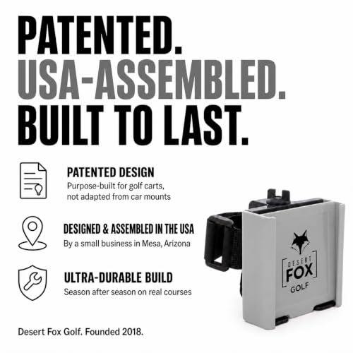 DESERT FOX GOLF - Phone Caddy - Gray - color: Gray