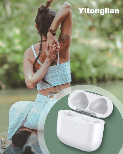 Wireless Charger Case Replacement for Airpods 4th Generation - Charging Case to USB-C Without Earbuds
