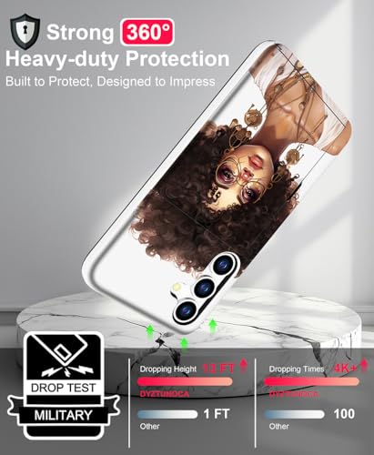 for Samsung Galaxy S24 / S25 Case - Black Woman - color: Black Woman