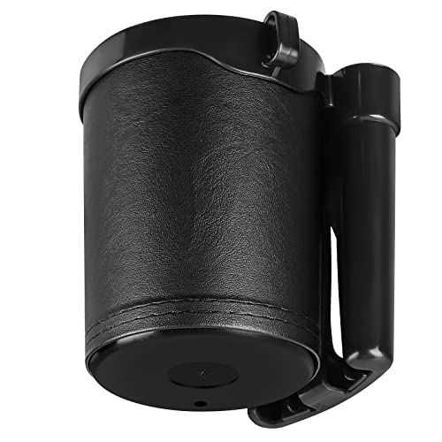 Accmor 3-in-1 Bike Cup Holder with Cell Phone Keys Holder, Bike Water Bottle Holders, Universal Bar Drink Cup Can Holder for Bicycles, Motorcycles, Scooters, Black - color: Black