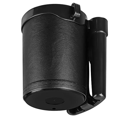 Accmor 3-in-1 Bike Cup Holder with Cell Phone Keys Holder, Bike Water Bottle Holders, Universal Bar Drink Cup Can Holder for Bicycles, Motorcycles, Scooters, Black, 2 Pack - color: Black-2 Pack