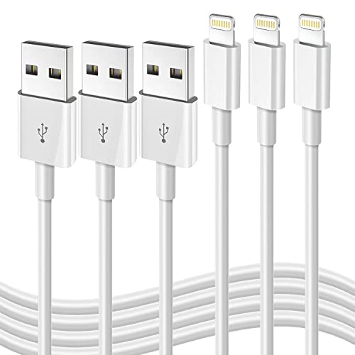 iPhone Charger Apple MFi Certified Cable,3 Pack 3FT USB-A to iPhone Cable - size: 3FT