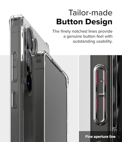 Ringke for Samsung Galaxy S25 Ultra Case [Fusion Matte Clear] | Oil & Dirt Resistant, Anti-Fingerprint Technology Prevents Oily Smudges, Frosted Coating Feels Velvety Soft - size: Galaxy S25 Ultra