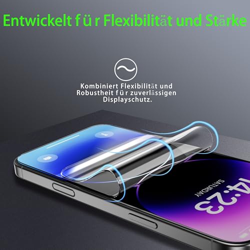 3 Pack for Samsung Galaxy S23 TPU Films Screen Protectors,