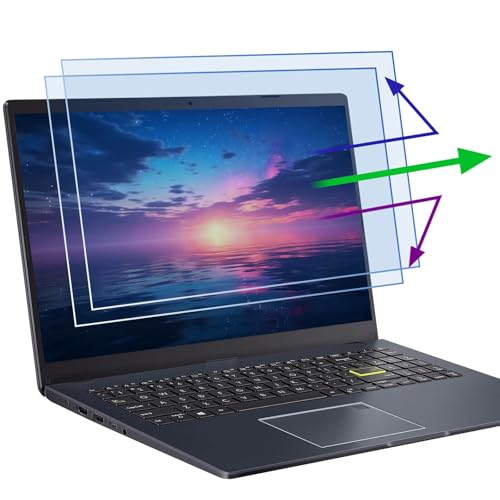 2 Pack 16 Inch 16:10 Anti Blue Light Laptop Screen Protector, Reduce Eye Strain Anti Glare Screen Protector for 16’’ with 1920x1200 Resolution Laptops, Not for 16.1'' - size: 16 inch