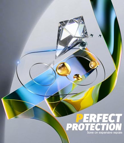 Orzero (3 Pack Camera Lens Protector Compatible for Google Pixel 9a, Protector de Cámera Tempered Glass 9H High Definition Anti-Scratch Bubble-Free Case Friendly