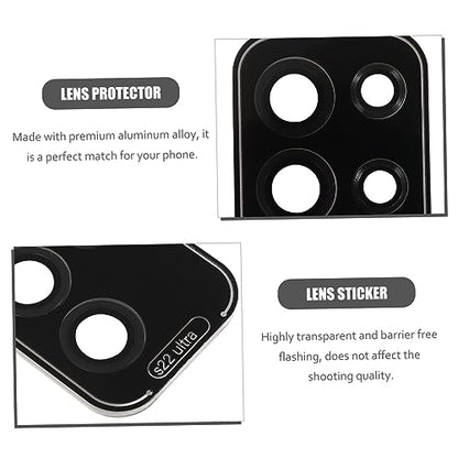 Tofficu Aluminum Alloy Lens Film Phone Camera Protector Scratch-resistant Camera Cover
