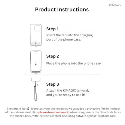 KIMAGIC Korean Dopamine Phone Wrist Strap - Handmade Thickened Phone Lanyard, Anti-Drop Hands-Free Charm - color: 07 Premium Sage Green