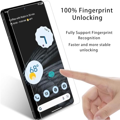XDesign 3+3 Pack for Google Pixel 8 Pro Screen Protector 6.7 inch, 3 Pack Tempered Glass Screen Protector&3 Pack Camera Lens Protector - size: for Pixel 8 Pro Screen Protector