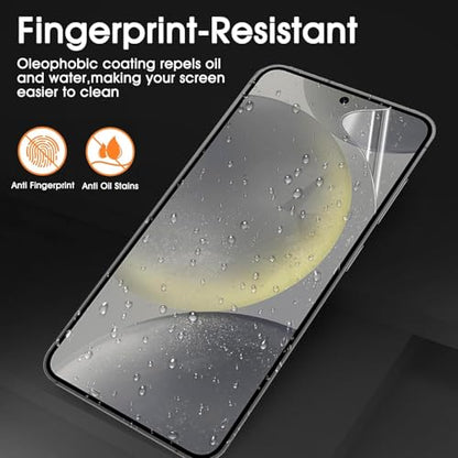 3 Pack Screen Protector Compatible for Samsung Galaxy S25 Ultra, HD Flexible Soft TPU Hydrogel Film for Samsung Galaxy S25 Ultra 5G - Support Fingerprint Unlock, High Sensitivity - size: Samsung Galaxy S25 Ultra