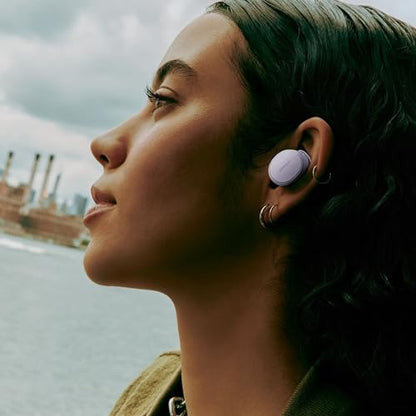 Bose QuietComfort Bluetooth Earbuds, True Wireless Earbuds with Active Noise Cancellation and Mic, Deep Bass, IPX4 Rating, Up to 8.5 Hours of Playtime, Chilled Lilac - color: Chilled Lilac