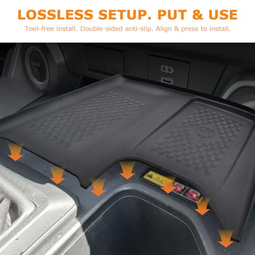Wireless Charging Anti-Slip Mat for 2024-2026 Grand Highlander Accessories - size: For Grand Highlander 2024-2026