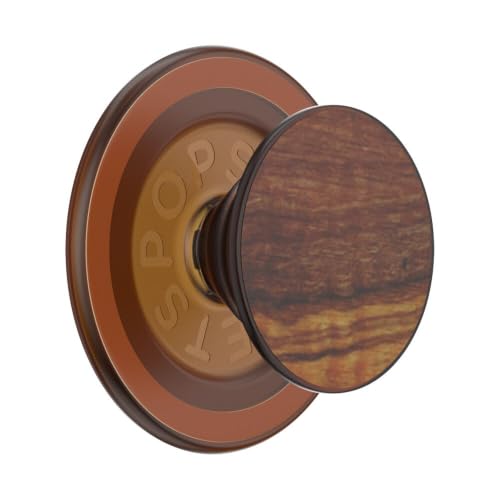 PopSockets Phone Grip for MagSafe, Magnetic Holder- Olive Wood - color: Olive Wood