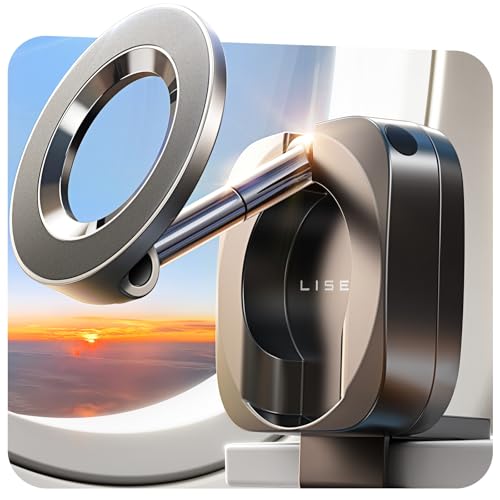 LISEN Airplane Travel Essentials for Flying Airplane Phone Holder for Desk - color: Black