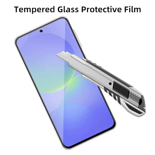 4 Pack Glass Screen Protector Compatible for samsung galaxy a36 5g / SM-A366E/DS [9H Hardness]-HD Screen Tempered Glass, Scratch Resistant,Easy Install [Case Friendly] - size: Galaxy A36 5g