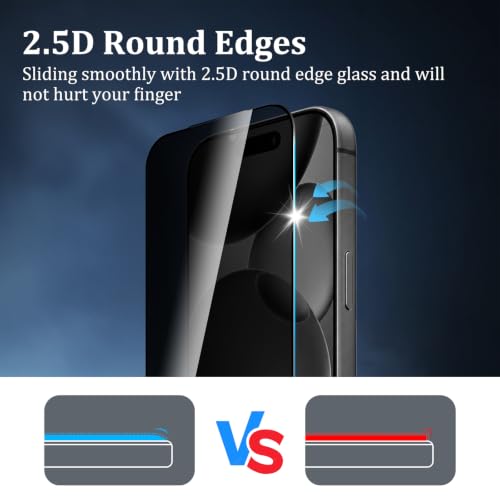 Privacy Screen Protector for iPhone 18 Pro Max - size: iPhone 18 Pro max 2+2PCS