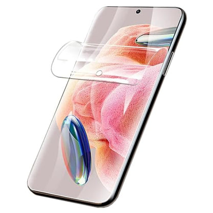 High Sensitivity Hydrogel Screen Protector for Motorola Edge (2025), 2 Pieces Upgraded Transparent Soft TPU Protective Film (NOT Tempered Glass) [Clear HD]