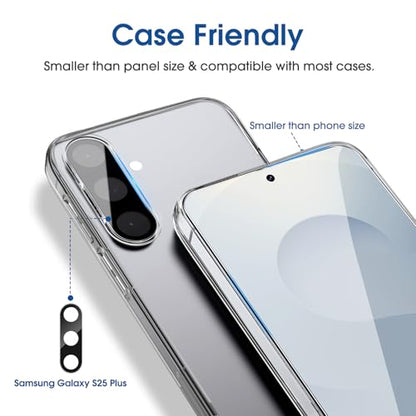 amFilm OneTouch for Samsung Galaxy S25+ Plus Screen Protector TemperedGlass - size: S25P-6.7"