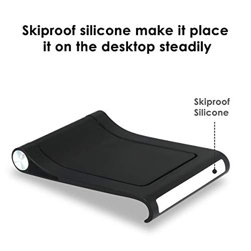Cell Phone Stand Holder Multi-Angle Adjustable Phone Desk Stand Tablet Holder for iPhone 17 16 15 14 13 12 11 Pro Max XS XR 8 Plus 6 7 Galaxy S22 S21 S20 S10 S9 Edge Android Smartphone - color: Black