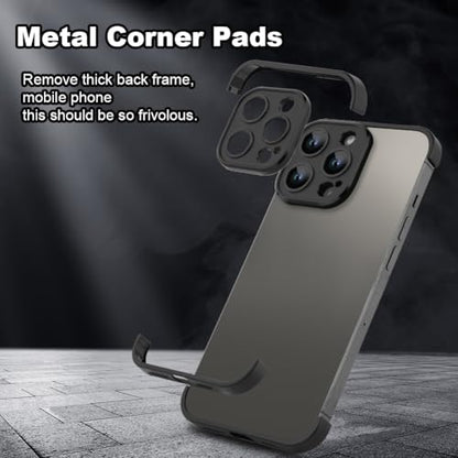 Phone Case Crafted for iPhone 13 Pro.Black - color: Black, size: iPhone 13 Pro