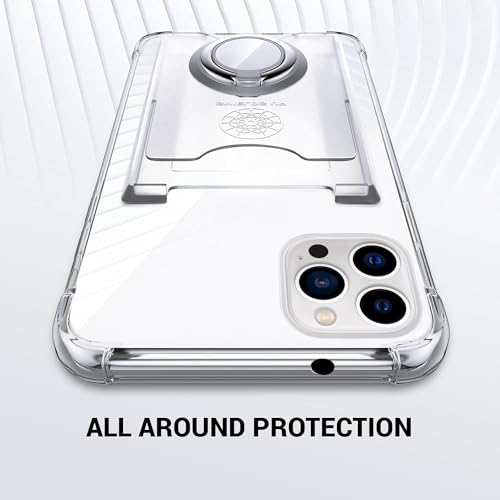 Shields Up for iPhone 12 Pro Max Case with Card Holder Stand, 6.7", Clear - color: Clear, size: iPhone 12 Pro Max