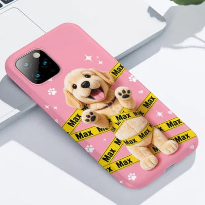 Custom Any Photo - Personalized Dog Full Print Phone Case Cute Pet Portrait Cell Phone Cover Aesthetic Animal Present Multicolor