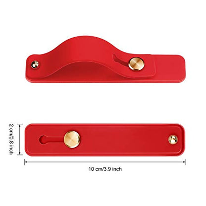 Weewooday 12 Pcs Phone Finger Strap, Soft Colors - color: Soft Colors