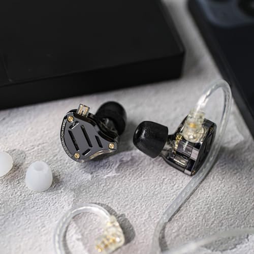 Linsoul KZ ZS10 PRO 2 1DD+4BA Hybrid in Ear Monitor IEM HiFi Wired Earbuds - size: With Mic