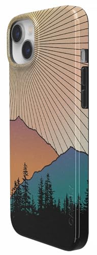 Casely iPhone 14 Plus Case | Golden Hour | Mountain Sunset | Compatible with MagSafe | Classic Ultra Slim Design - color: Golden Hour | Mountain Sunset