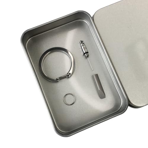 Titanium Alloy SIM Ejector Tool SIM Card Removal Mini Tool with 2 Keyrings