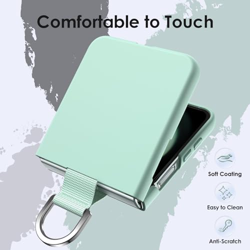 JETech Case for Samsung Galaxy Z Flip 5, Mint Green