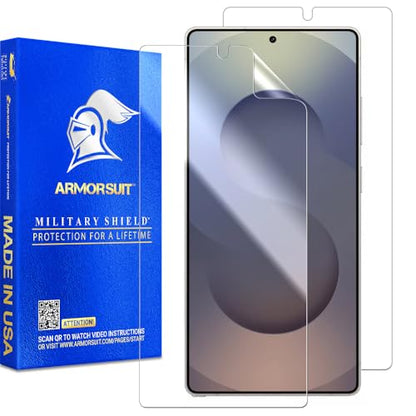 ArmorSuit 2 Pack for Samsung Galaxy S25 Ultra (6.9") Screen Protector Case Friendly MilitaryShield HD Clear Film - Made in the USA - size: S25 Ultra 6.9in