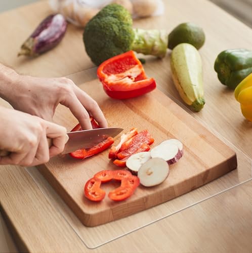 Non-Slip Cutting Board Mat, 10" x 15" Anti-Slip Cutting Board Mat for - color: Clear