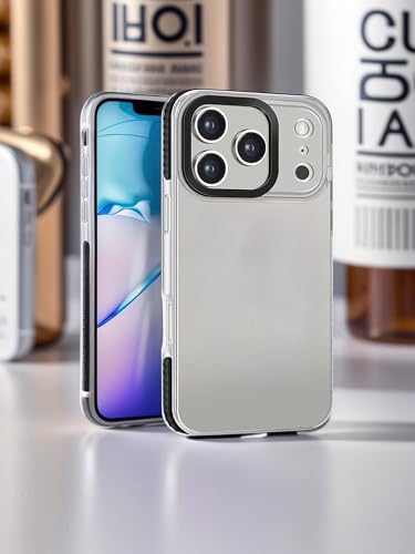 Phone Case Compatible with iPhone 17 Pro, Clear Case Shockproof Protective Bumper Slim Cover - color: Clear, size: iPhone 17 Pro