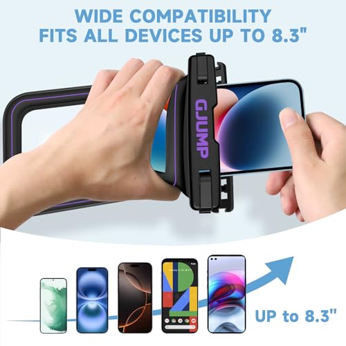 Waterproof Phone Pouch Floating, 2 Pack IP68 Dry Bag Cell Phone Case | Waterproof Phone Case with iPhone 17 16 15 14 Pro Max, Snorkeling Beach Swimming Cruise Travel Essentials, Lanyard Included - color: Purple*2