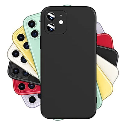 FanTEK Phone Case Compatible with iPhone 11 Case, Anti-Scratch & Fingerprint Phone Case Protective Cover, Matte Black - size: iPhone 11