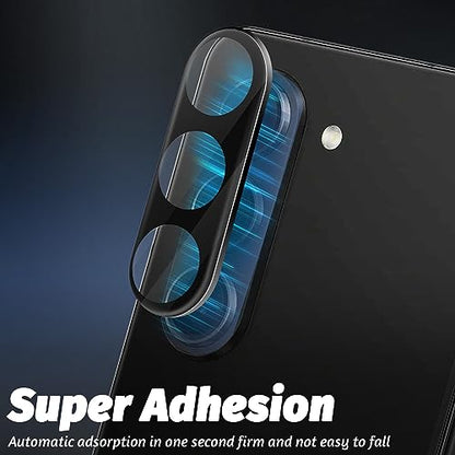 (3 Pack) Orzero Camera Lens Protector Compatible for Samsung Galaxy Z Fold 5 5G, Protector de Cámera 9H Tempered Glass for Crystal Imaging and Whole Module Protection - size: Samsung Galaxy Z Fold 5 5G
