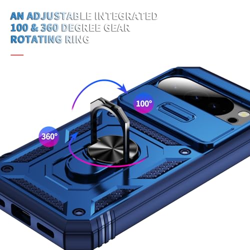 PASNEW Case for Google Pixel 10 Pro XL,6.8",Blue - color: Blue, size: Pixel 10 Pro XL (inch)