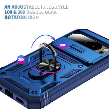 PASNEW Phone Case for Google 10/10 Pro,6.3",Blue - color: Blue, size: Pixel 10/10 Pro (6.3 inch)