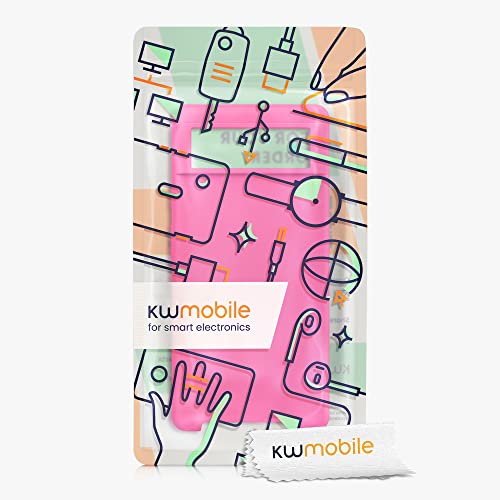 kwmobile Case Compatible with Google Pixel 6 Case - TPU Silicone Phone Cover with Soft Finish - Neon Pink - color: neon pink, size: Pixel 6