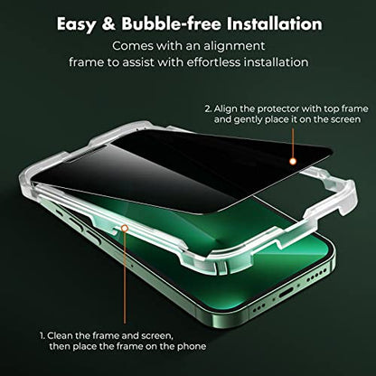 UNBREAKcable Privacy Screen Protector for iPhone 13 Pro Max/14 Plus, 2-Pack - size: iPhone 13 Pro Max/14 Plus