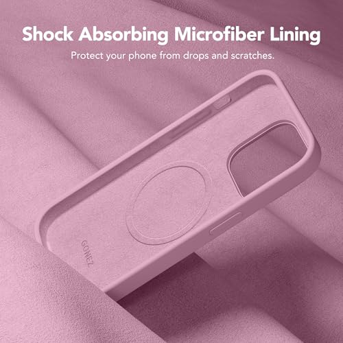 GONEZ Magnetic for iPhone 14 Pro Max Case, Silicone Cover Blackcurrant - color: Blackcurrant, size: Iphone 14 Pro Max