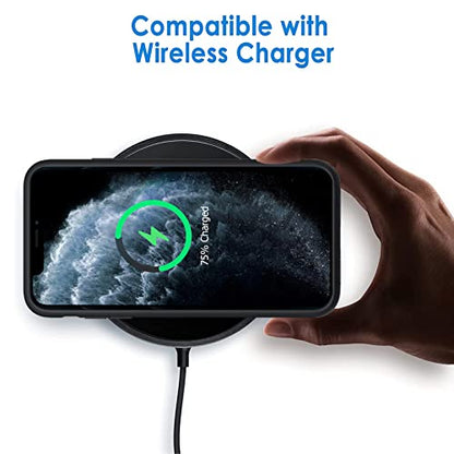 Battery Case for iPhone 11 Pro,Upgraded 10000mAh High Capacity Rechargeable Portable Extended Charger Case Wireless Charging Compatible with iPhone 11 Pro (5.8 inch) Charging Cover & Carplay (Black) - size: iPhone 11 Pro
