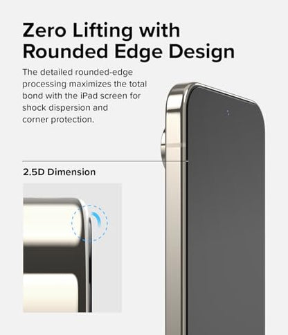 Ringke for Google Pixel 9 Pro XL Screen Protector [Easy Slide, 2 Pack] | Easy Installation with Alignment Tool, Case Friendly Premium 9H Hardness Tempered Glass - size: Pixel 9 Pro XL