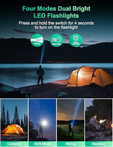 Solar Power Bank 40000mAh PD20W Fast Charging Portable Solar Charger - color: Green