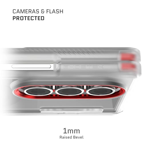 Ghostek Covert Clear Galaxy Z Fold 7 Case with Built-in Kickstand, MagSafe and Full Hinge Protection Designed for 2025 Samsung Galaxy Fold7 (8") (Clear) - color: Clear, size: Galaxy Z Fold 7
